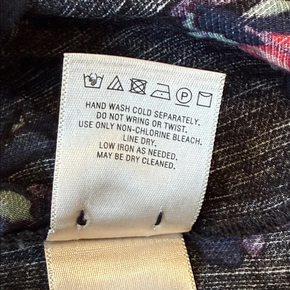 *Maeve Floral Long Sleeve Top Blouse Womens Small - Picture 7 of 9